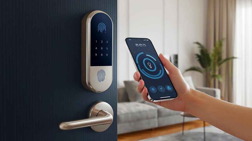 תמונה של מנעול חכם